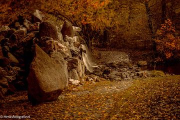 waterfall by Henk Veenstra