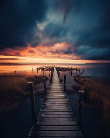 Sonnenuntergang auf Usedom