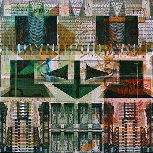 ROTTERDAM COLLAGE 02 van Aad Holkamp