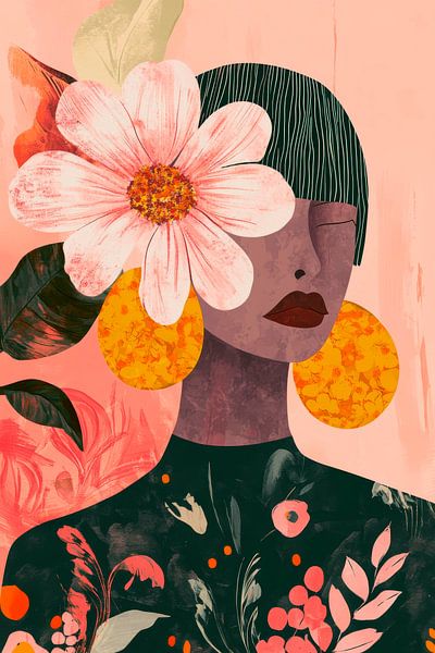 Floral splendour and a sense of style by Poster Art Shop