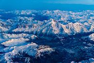 Der Mont Blanc  in der Abenddämmerung von Denis Feiner Miniaturansicht