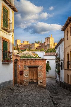 Palais de l'Alhambra à Grenade, Espagne sur Michael Abid