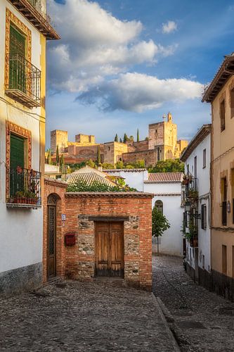 Alhambra paleis in Granada, Spanje