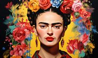 Frida poster art print
