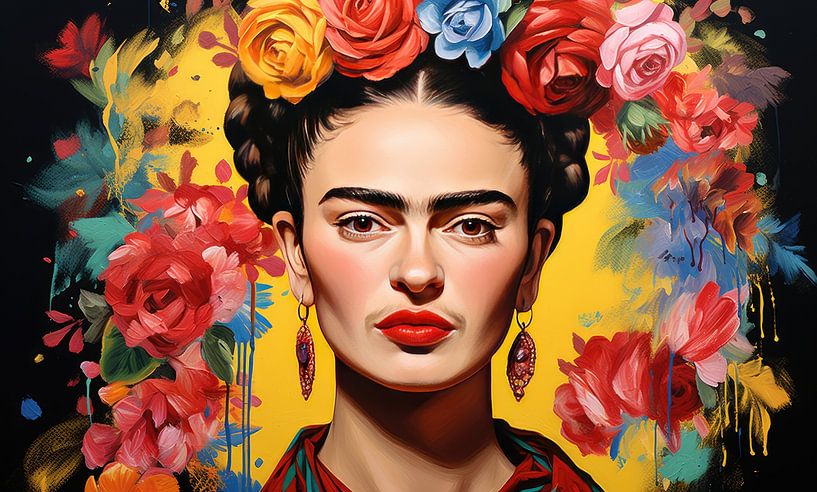 Frida poster kunstdruk van Niklas Maximilian