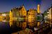 le Rozenhoedkaai à Bruges, en Belgique. Un des endroits les plus populaires parmi les touristes à Br sur Fotografie Krist / Top Foto Vlaanderen