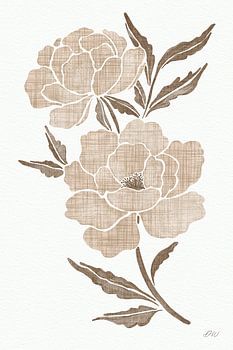 Fleurs brunes