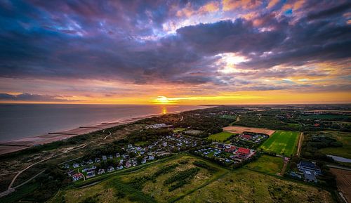Zonsondergang Dishoek, Zeeland