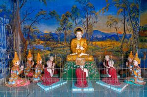 Monywa Township: Thanboddhay pagode sur Maarten Verhees