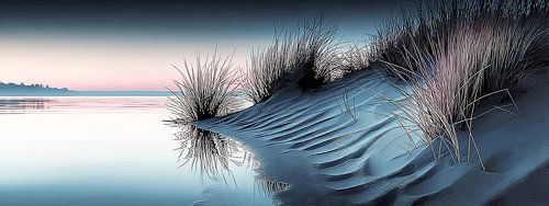 Morning light on the Silent Beach Lake