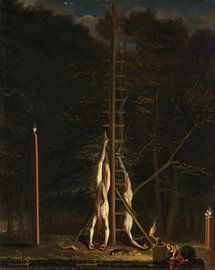 Die Leichen der Brüder De Witt, Jan de Baen (zugeschrieben)