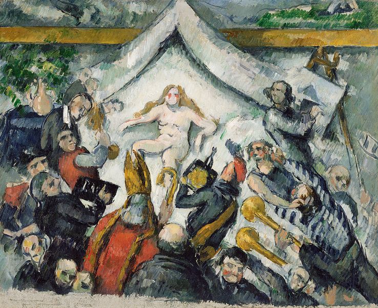 Die ewige Frau, Paul Cézanne von Meisterhafte Meister