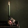 still life with candle by Ellen Gerrits