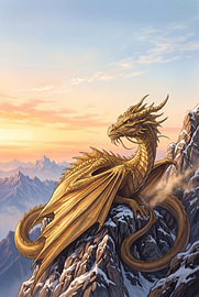 Le Dragon d'or sur le Pic sur Markus Gann