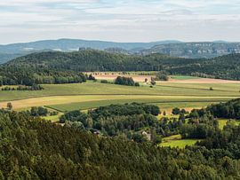 Signal au Katzstein, Suisse saxonne - Schrammsteine et Laasensteine