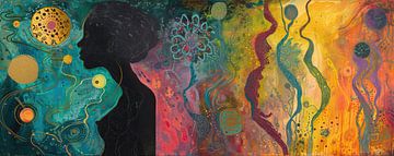 Cosmic Silhouette van Kunst Kriebels