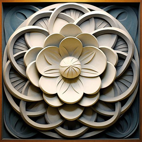 Carved Floral by Jacky
