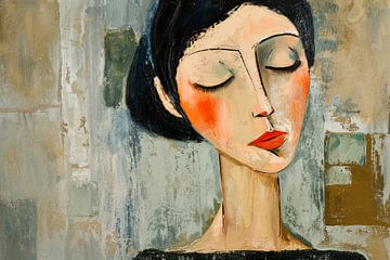 Modern Female Portrait by Art Whims