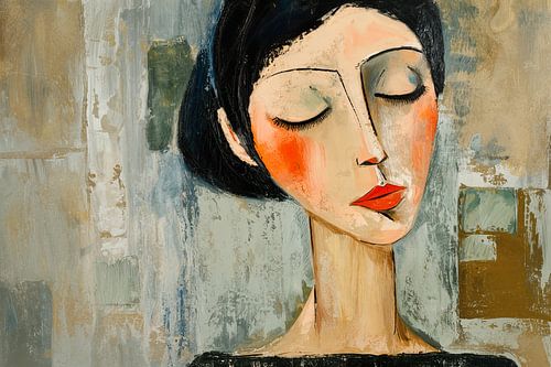 Modern Female Portrait by Art Whims