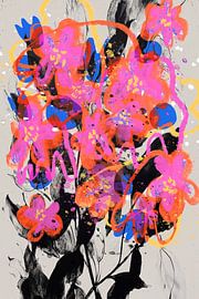 Neon Bouquet by Treechild