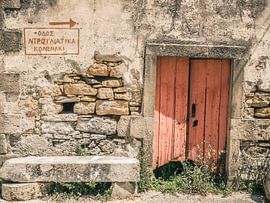 Ancienne porte en Grèce