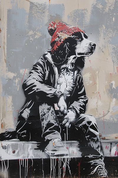 Dog in clothes by Imperial Art House