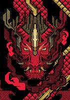 GEOMERE ROOD GOUDEN DRAAK