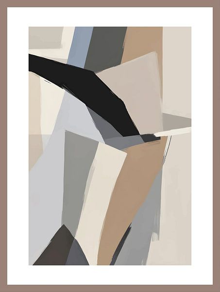 TW Living - HOTEL NATURE JAPANDI ABSRACT - FRAME LOOK von TW living