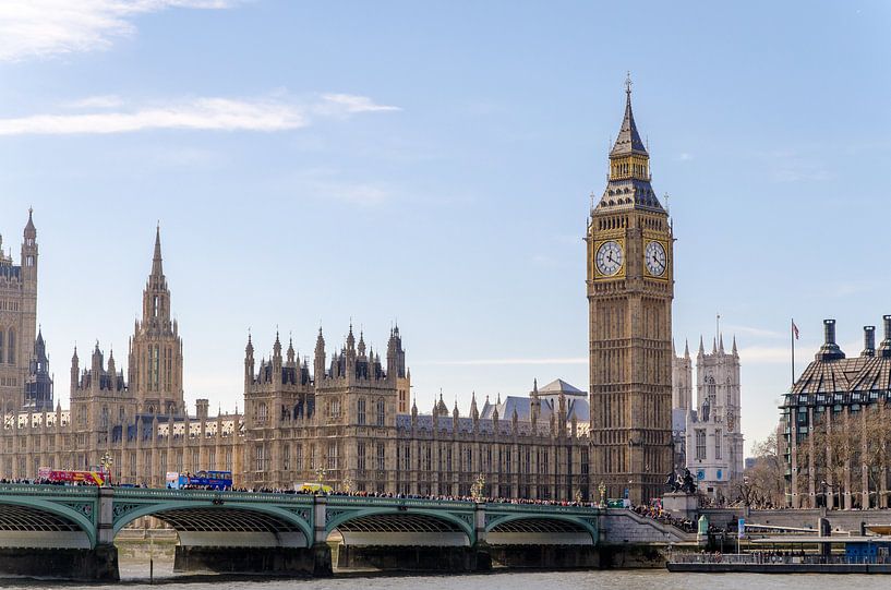 Big Ben Tower London von Jeffrey de Graaf