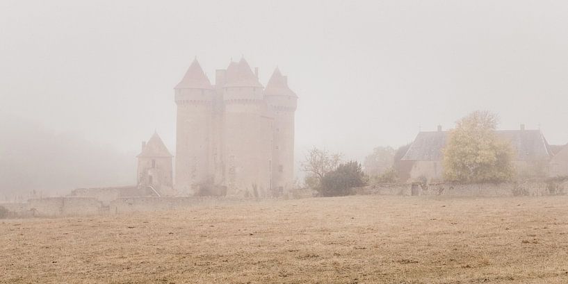 Foggy castle by Wendy Bos