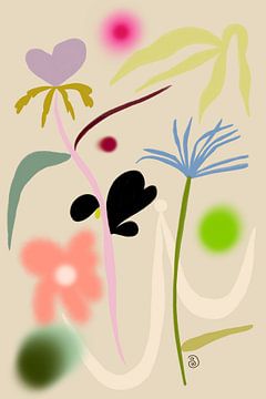 STILLE BLOEMEN DANSEN van Sandra Poliakov