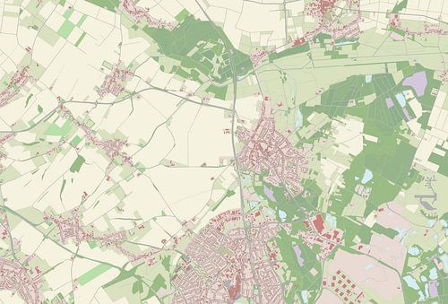 Kaart van Onderbanken