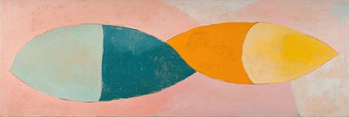 Contraste de couleurs | Cercles superposés