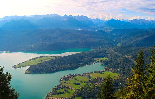 Peninsula Zwergen in the Walchensee, Bavaria