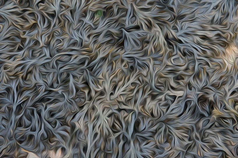 Effet de peinture à l'huile d'algues par Richard Wareham