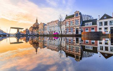 The pink car van Jordy Kortekaas