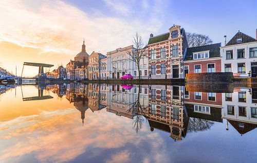 The pink car van Jordy Kortekaas