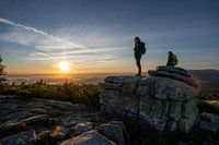 Sunrise at the girls stones