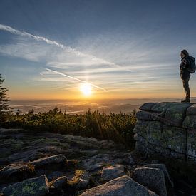 Zonsopgang bij de meisjes stenen van Tobias Reißbach