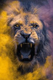 Löwe Nahaufnahme von MNS Designs