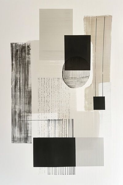 Japandi abstract by Bert Nijholt