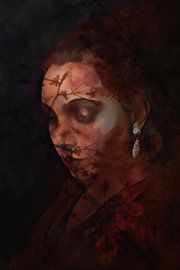 La fille à la boucle d'oreille de perle, Vermeer rencontre le Heem sur MadameRuiz