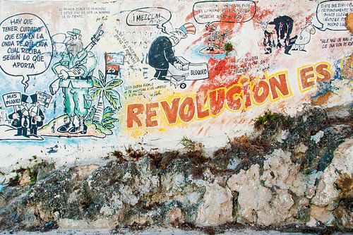 Graffiti revolutie Cuba