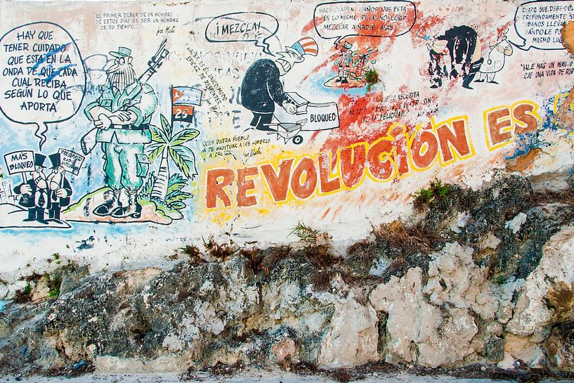 Graffiti Revolution Kuba von Corrine Ponsen