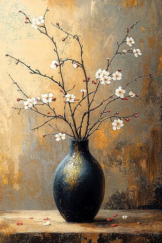 Spring Blossom in Gold ii