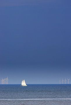 Die Nordsee bei Wijk aan Zee, einer Hafenstadt von Paul Teixeira