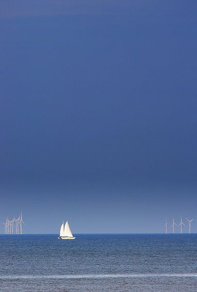 La mer du Nord à Wijk aan Zee, une ville balnéaire par Paul Teixeira