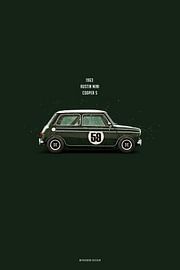 Cars in Colors, Mini Cooper S von Theodor Decker