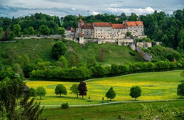 Burghausen op de Salzach van altmodern