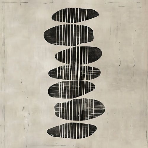 Peinture minimaliste naturelle